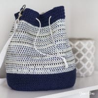 Mosaic Bucket Bag Crochet-a-Long