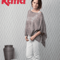 Katia Air Lux Yarn poncho pattern