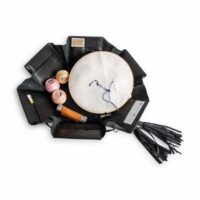 Muud Collection Evita Open Black Leather Box