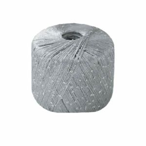 Lana Gatto Paillettes Yarn Silver 8603