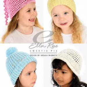 Ella Rae Sweet Pie Hat Pattern Yara K-ER1237-01