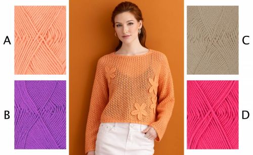 Ella Rae Bellis Sweater Top Kit By Ella Rae