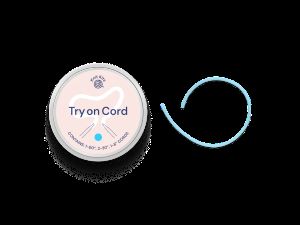 Knit Kits Blue Try On Cord