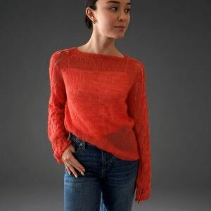 Circulo Bohemia Pattern Soft Bloom Sweater